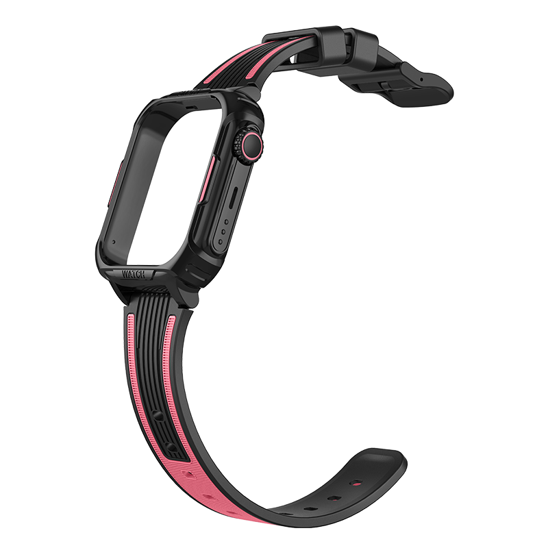 Bracelet sport en silicone avec coque rigide