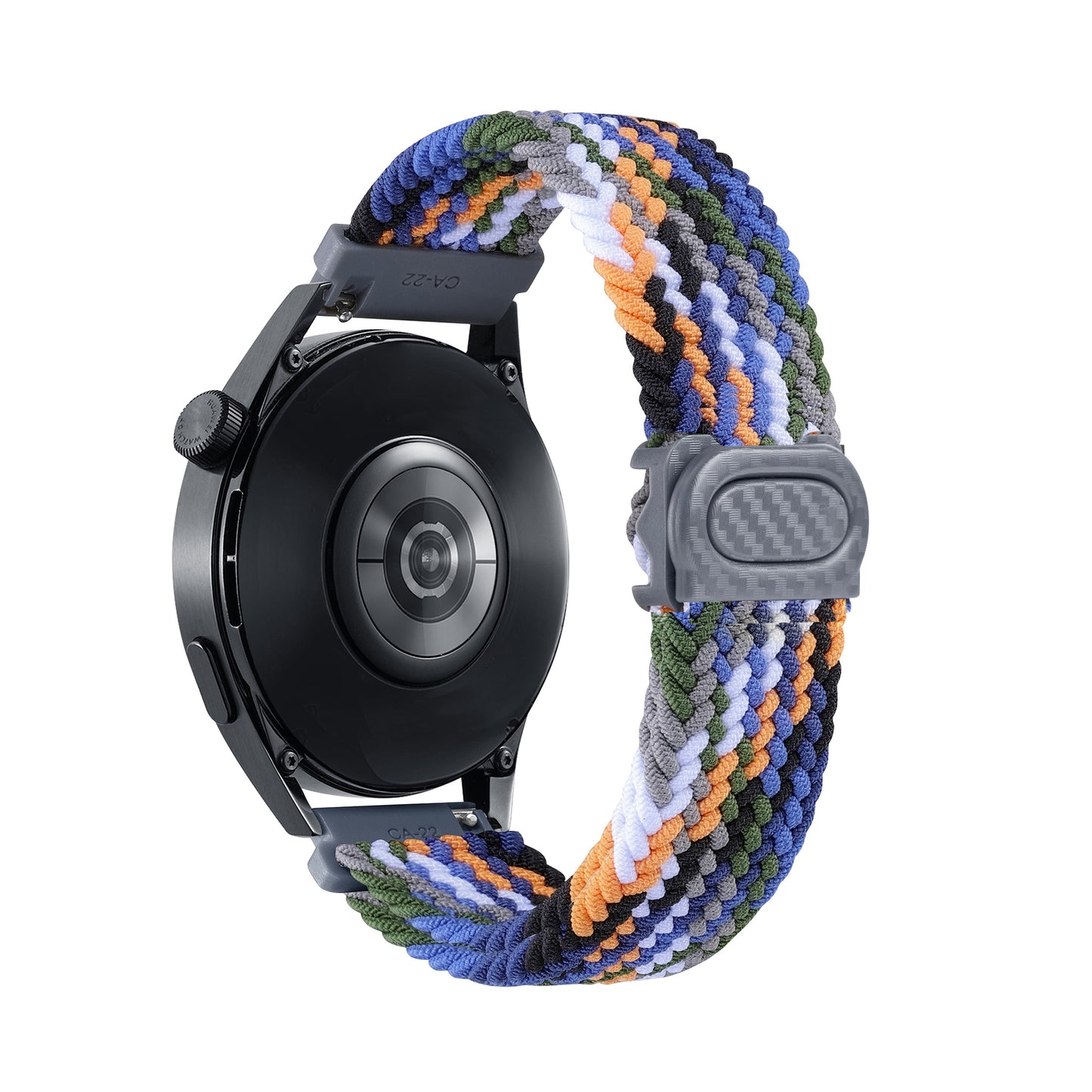 Bracelet en nylon tressé - Denim ZigZag