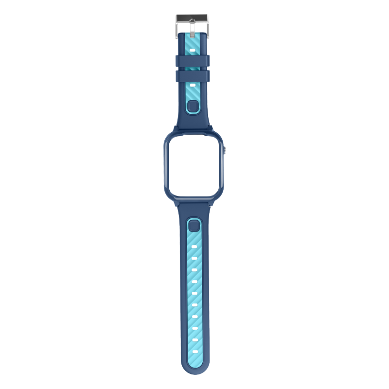 Bracelet original pour modèle D52 en silicone avec coque rigide