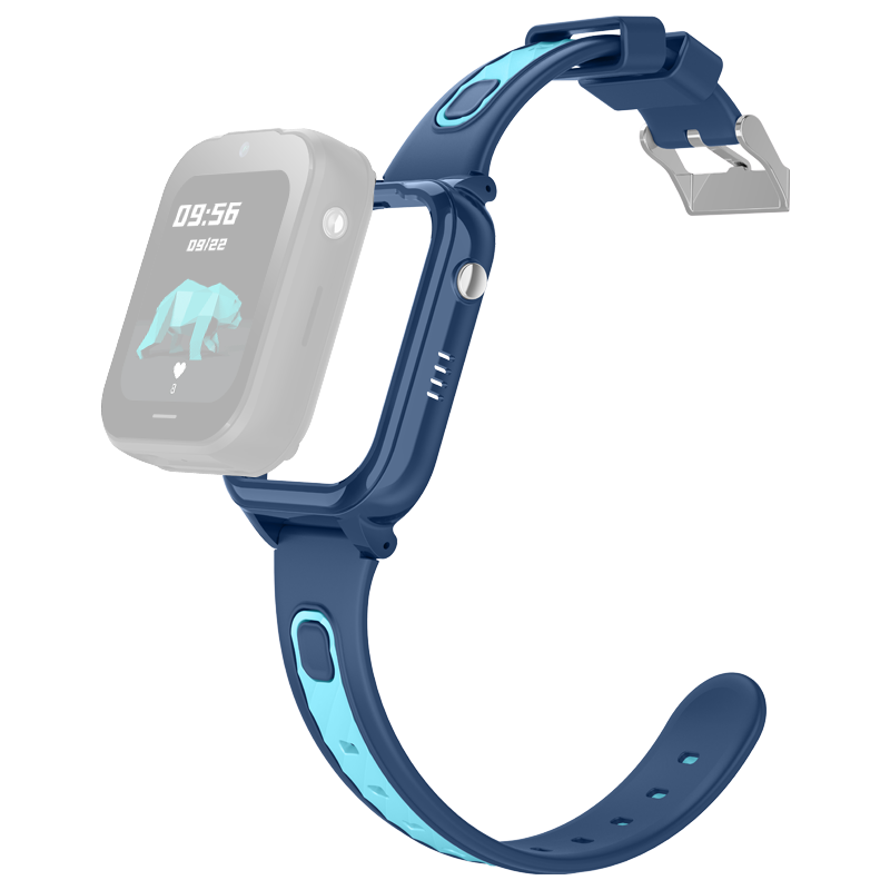 Bracelet original pour modèle D52 en silicone avec coque rigide