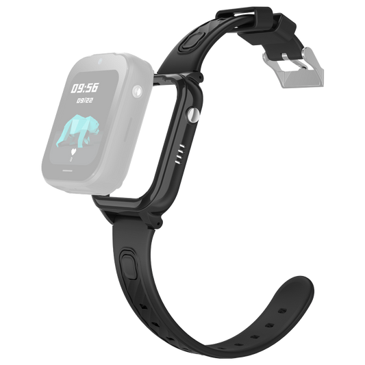 Bracelet original pour modèle D52 en silicone avec coque rigide