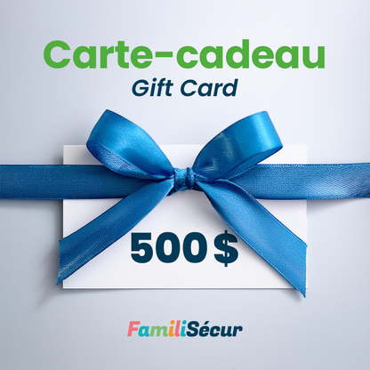 Carte-cadeau FamiliSécur